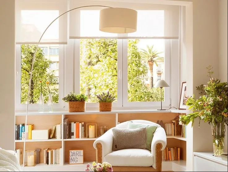 Cómo aprovechar al máximo los espacios debajo de las ventanas: ideas simples sin gastar de más